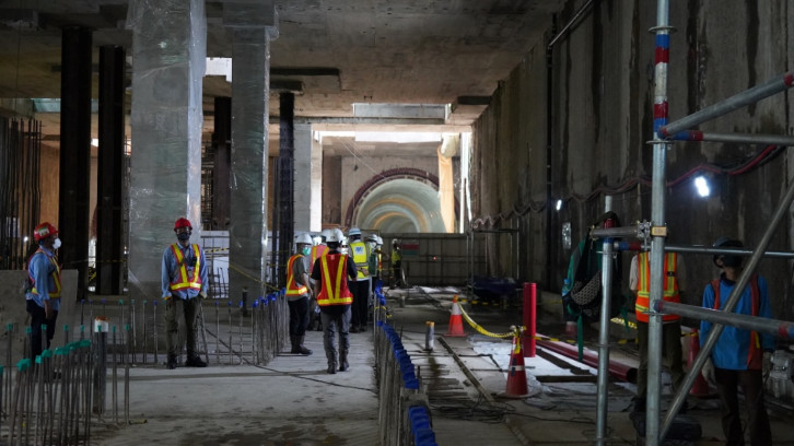 Pembangunan MRT Fase 2 Hingga Ancol Dikebut