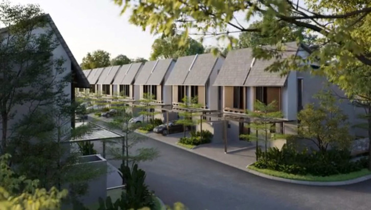 Rumah Kompak Dua Lantai di Surabaya Diminati