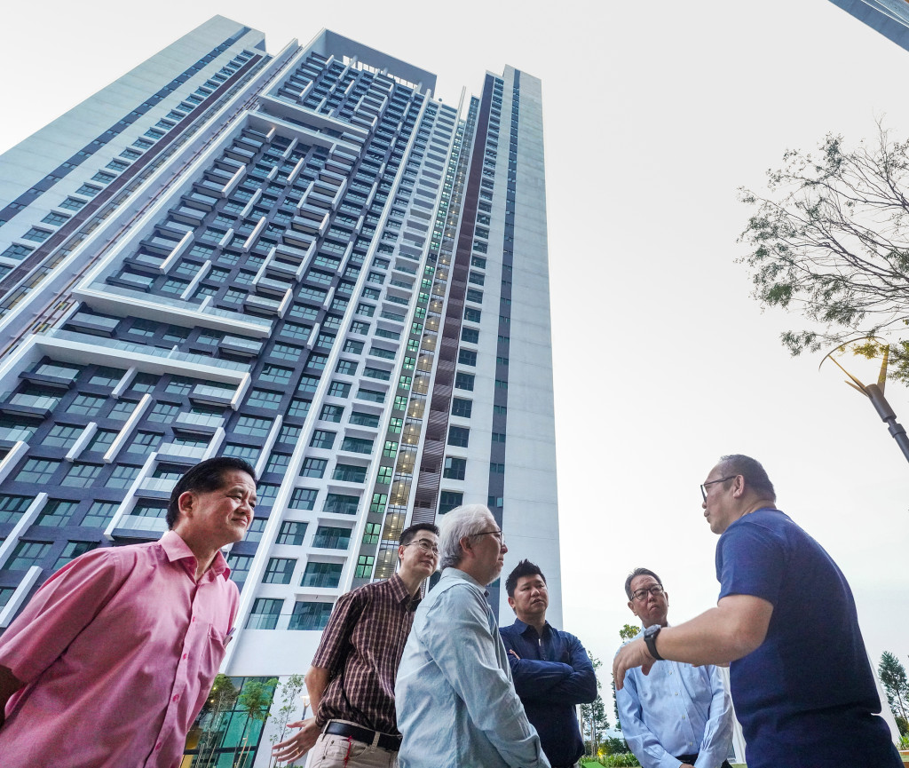 Guided project tour by CEO Mr. Lee