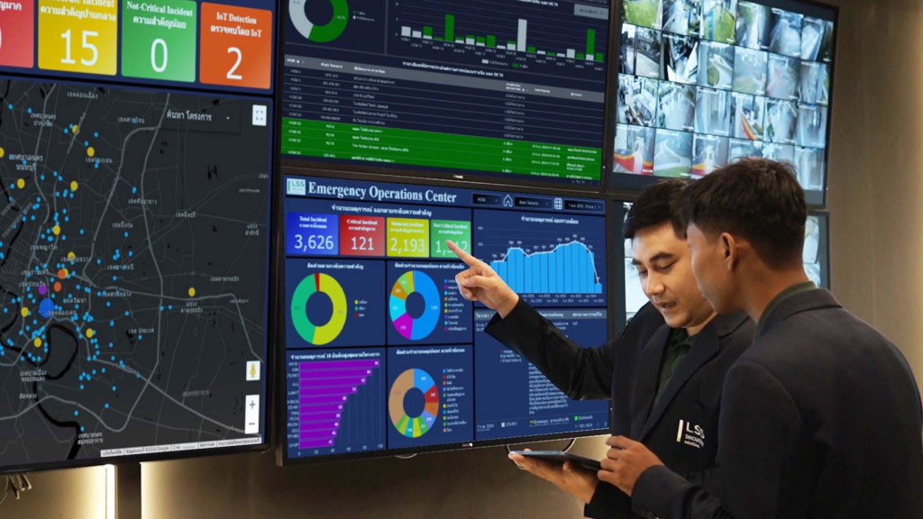 แอล พี พี พัฒนา EOC Platform บริหารสถานการณ์ฉุกเฉิน แบบเรียลไทม์