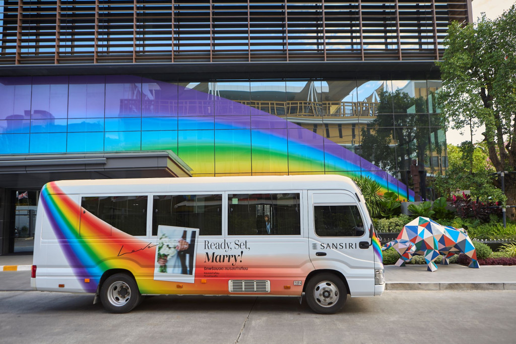 แสนสิริ-ไทยพาณิชย์ ร่วมยินดี สมรสเท่าเทียม ช่วยคู่สมรส LGBTQIAN+ ทั่วประเทศ ให้กู้ร่วมราบรื่น