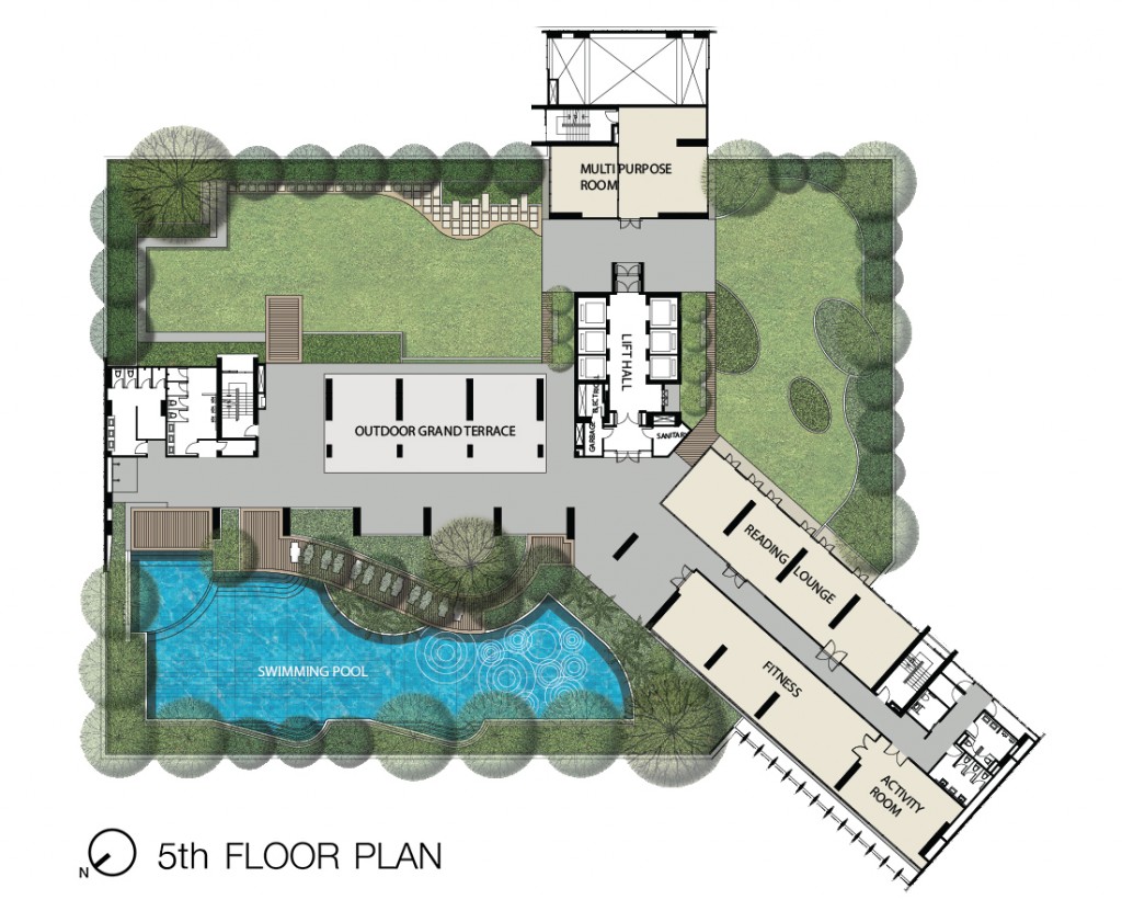 The Key Sathorn-Charoenraj Floor 5