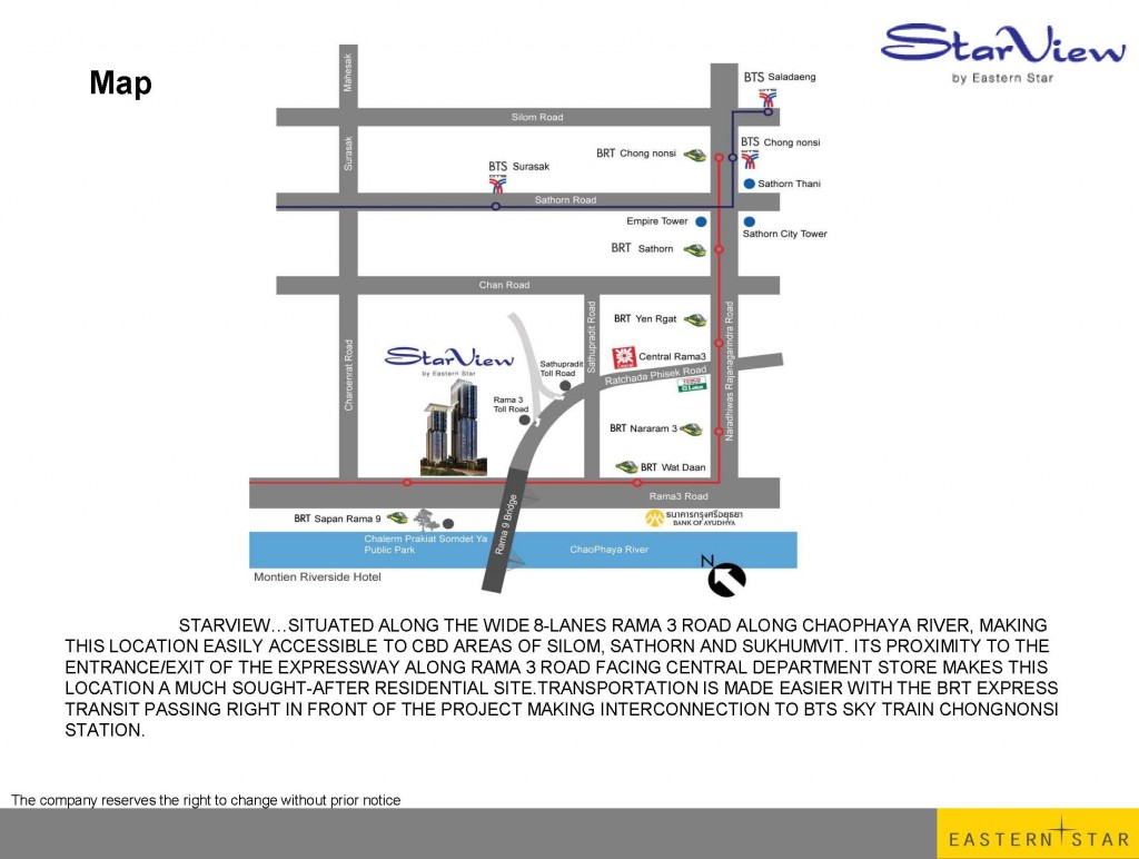 แผนที่โครงการ