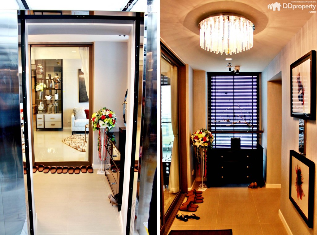 Private lift ถึงหน้าห้อง