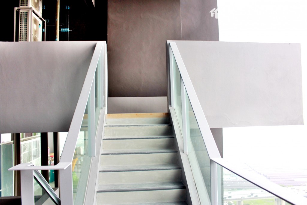 พื้นที่ทางเดิยบริเวณจุดชมวิว