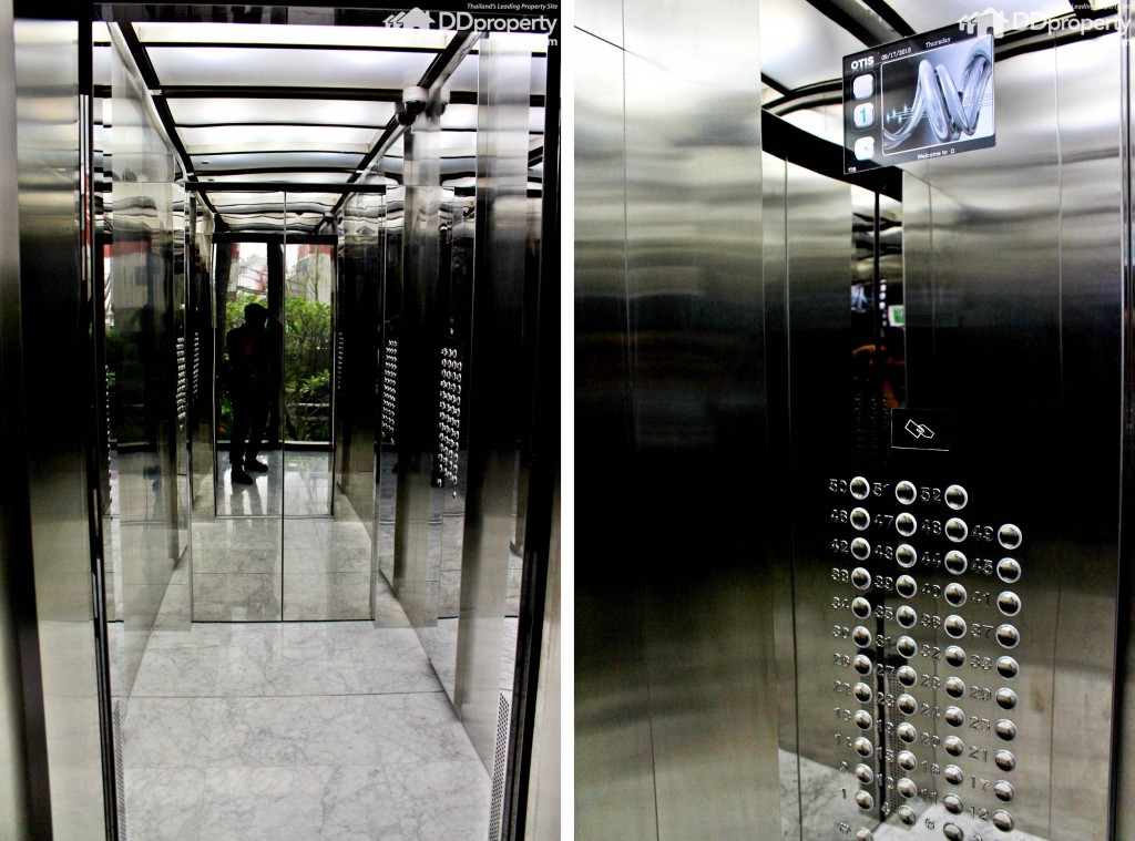 Private lift ถึงหน้าห้องเลย