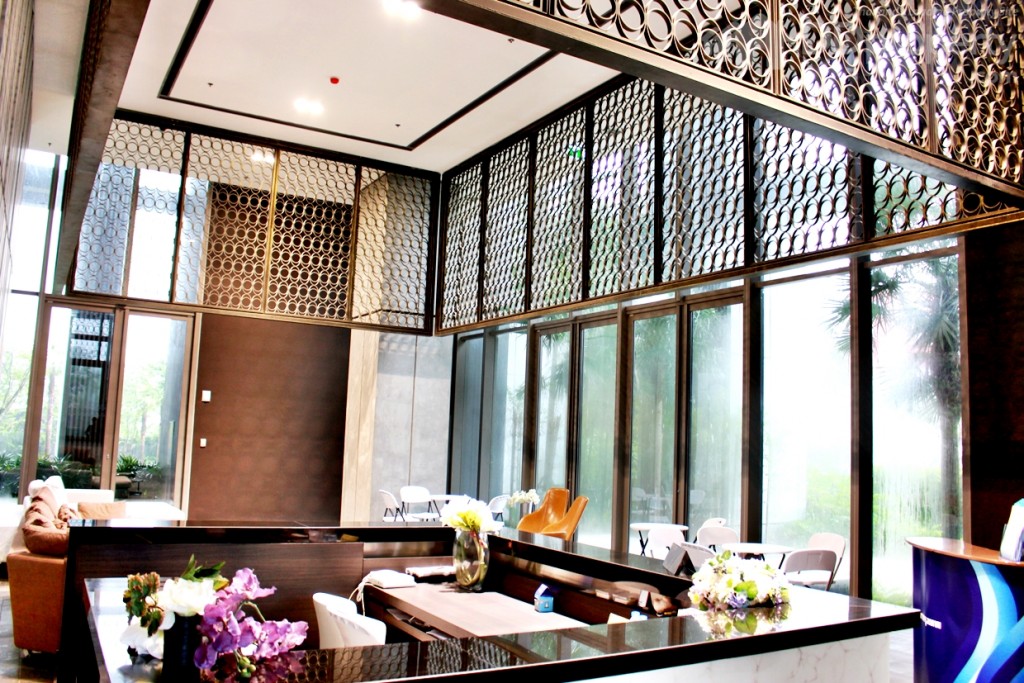 บรรยากาศภายใน Lobby ของโครงการ
