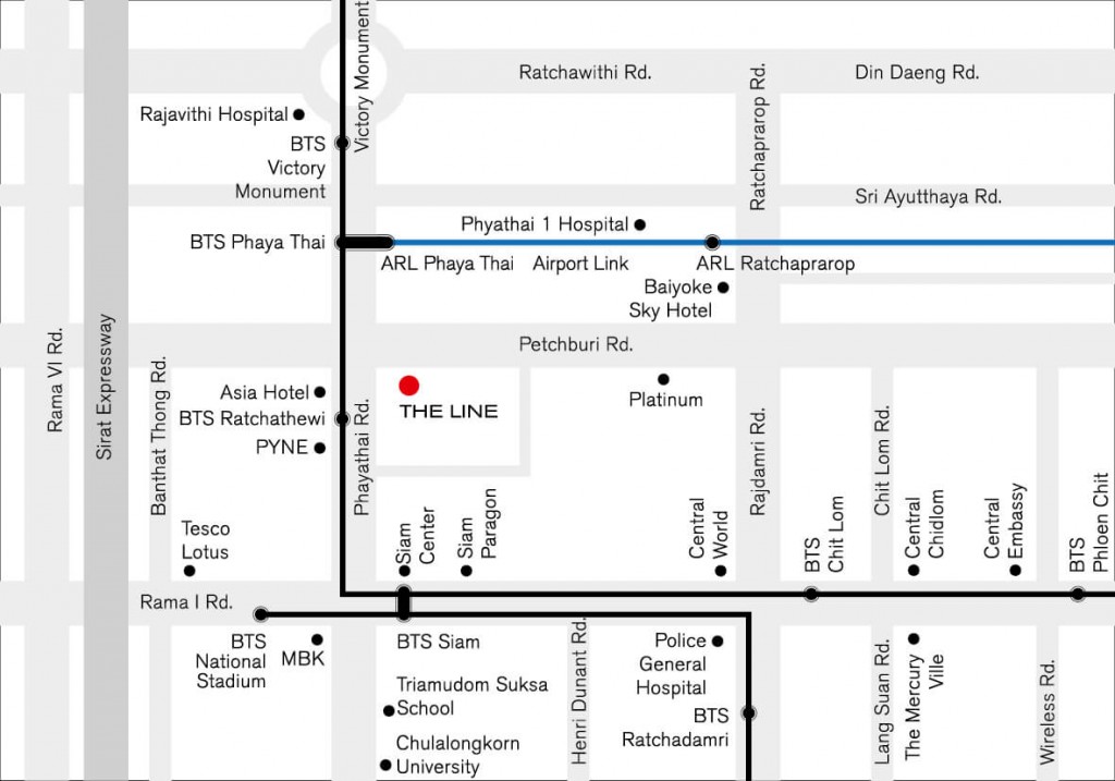 theline-ratchathewi-map-en