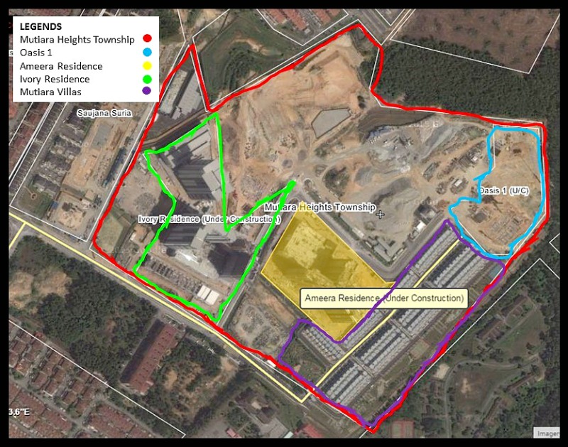 005 Oasis 1 - Developments within Mutiara Heights Township
