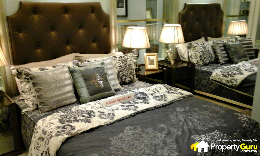 The master bedroom
