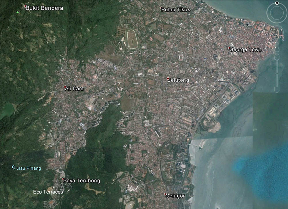 015 Eco Terraces Penang Map