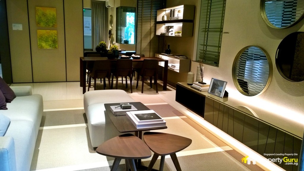 Living and dining area 