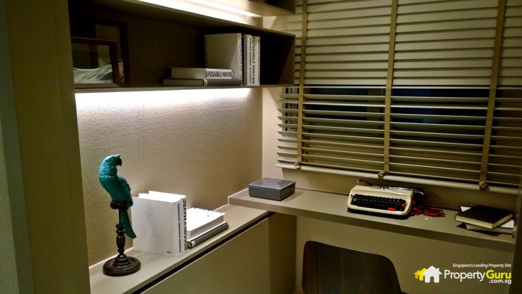 Utility room with small bathroom and toilet