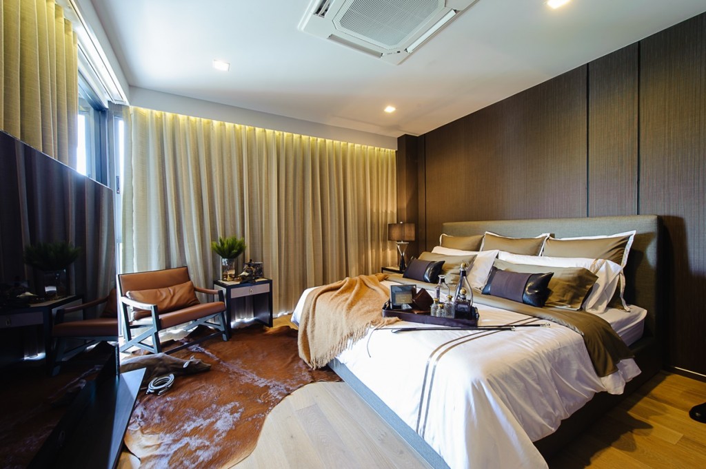 พื้นที่ห้องนอนยกสูง