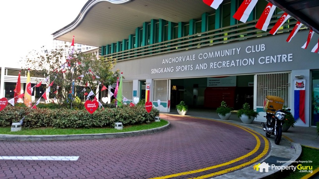 Anchorvale Community Club and Sengkang Sports and Recreation Centre 