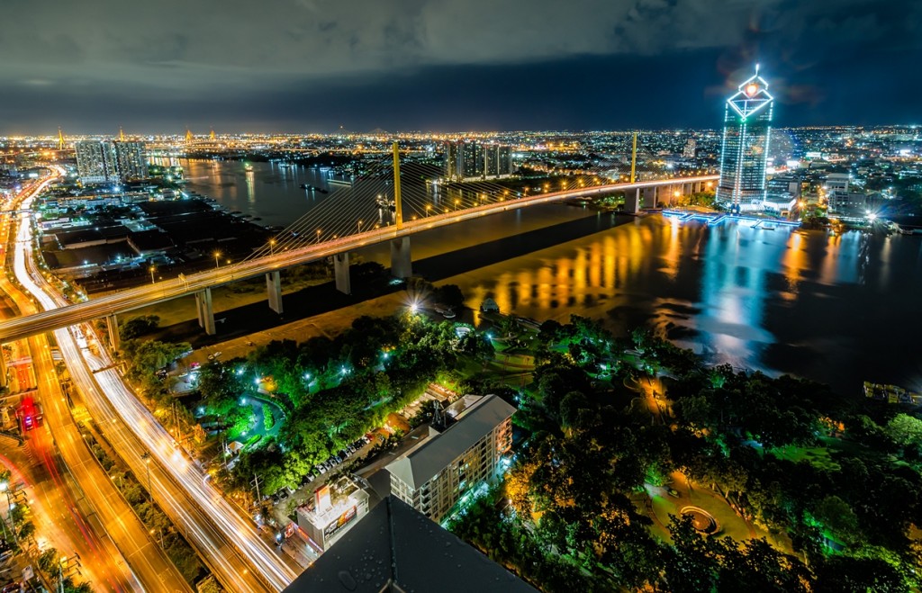 วิวตอนกลางคืน ภาพ by Goran.Ehren