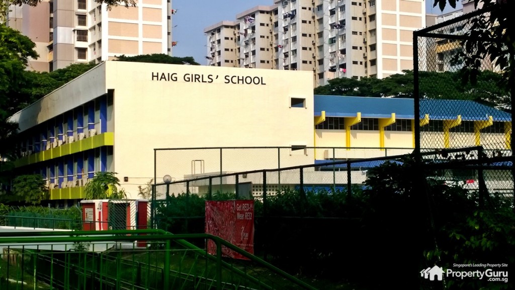 Haig Girls School 10 minutes walk from The Glades