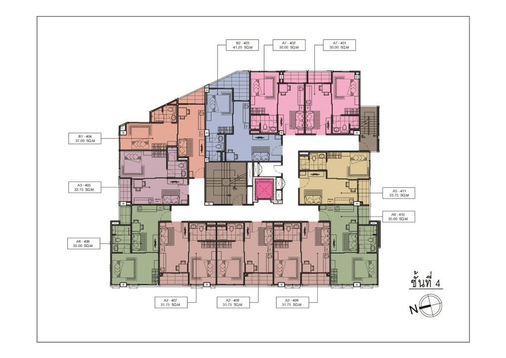 Kes Ratchada Floor PlanF4-005