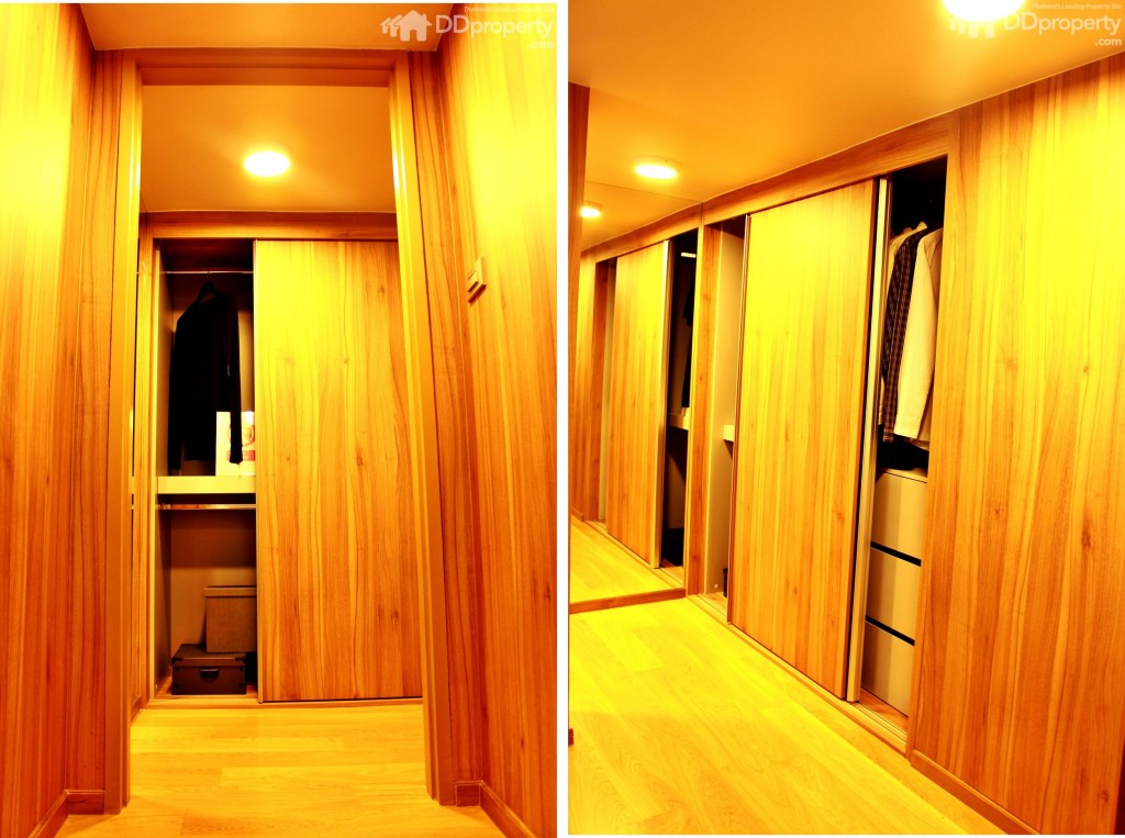 ห้องนอนชั้นลอยใช้ไม้เป็นหลักเพื่อความสวยงาม