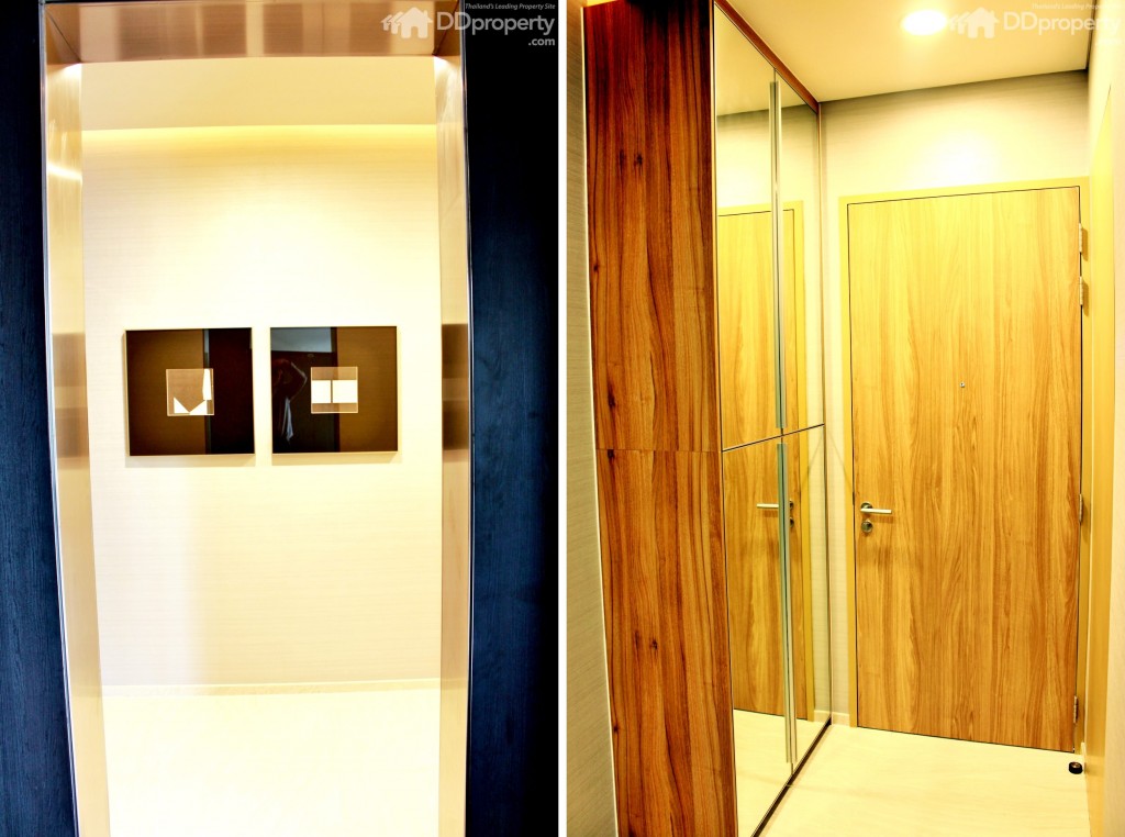 ทางออกจาก Private Lift มายัง Foyer