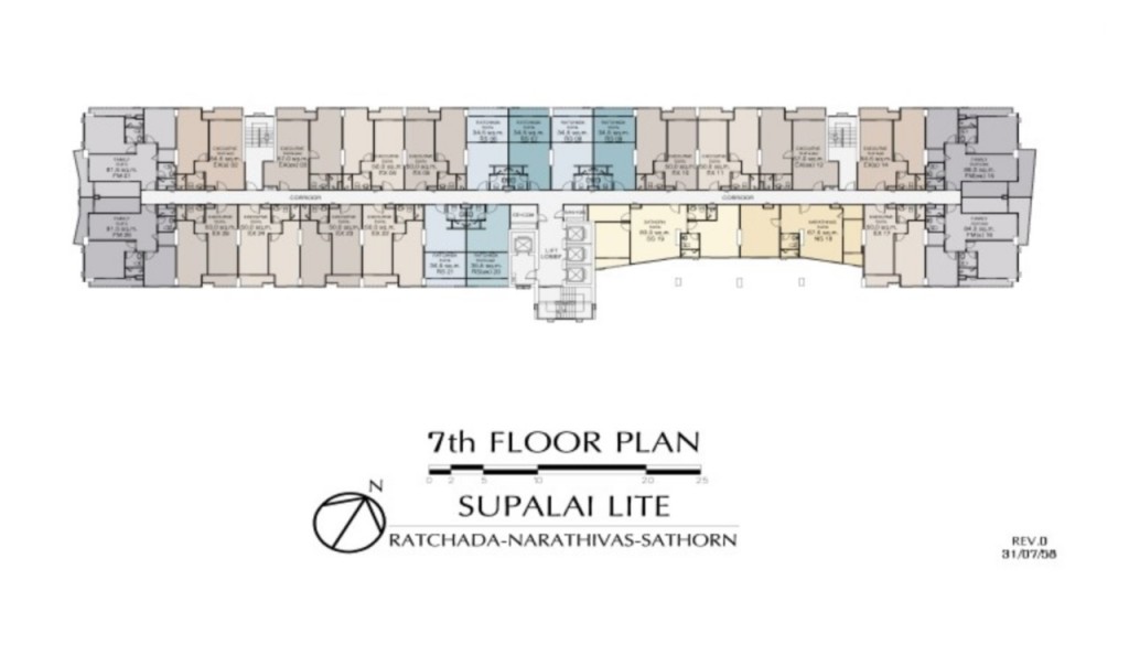 ชั้น 6 จะเป็นชั้นสิ่งอำนวยความสะดวก 