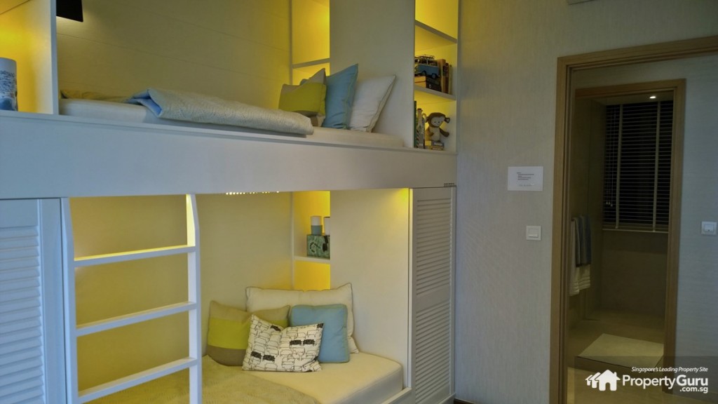 Common bedroom with bunk bed (ID) installed
