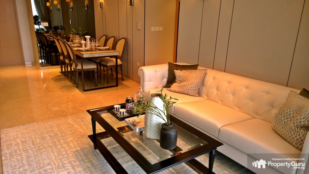 Living and dining area