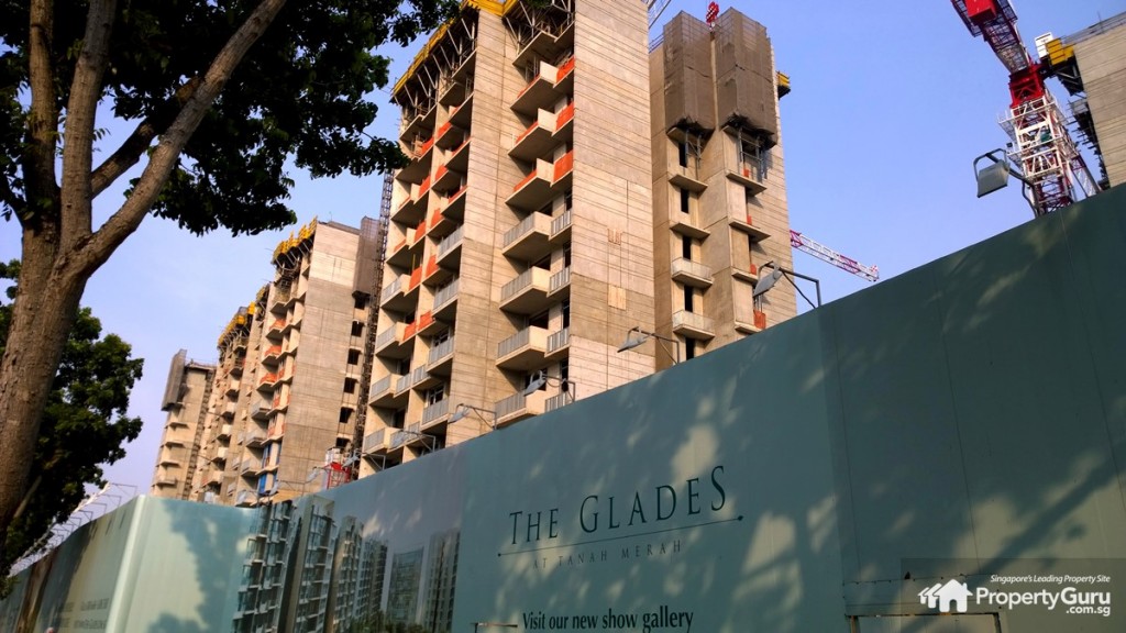 The Glades , next to Tanah Merah MRT station