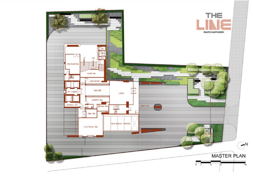The Line Ratchathewi Floor Plan1 Master Plan-001
