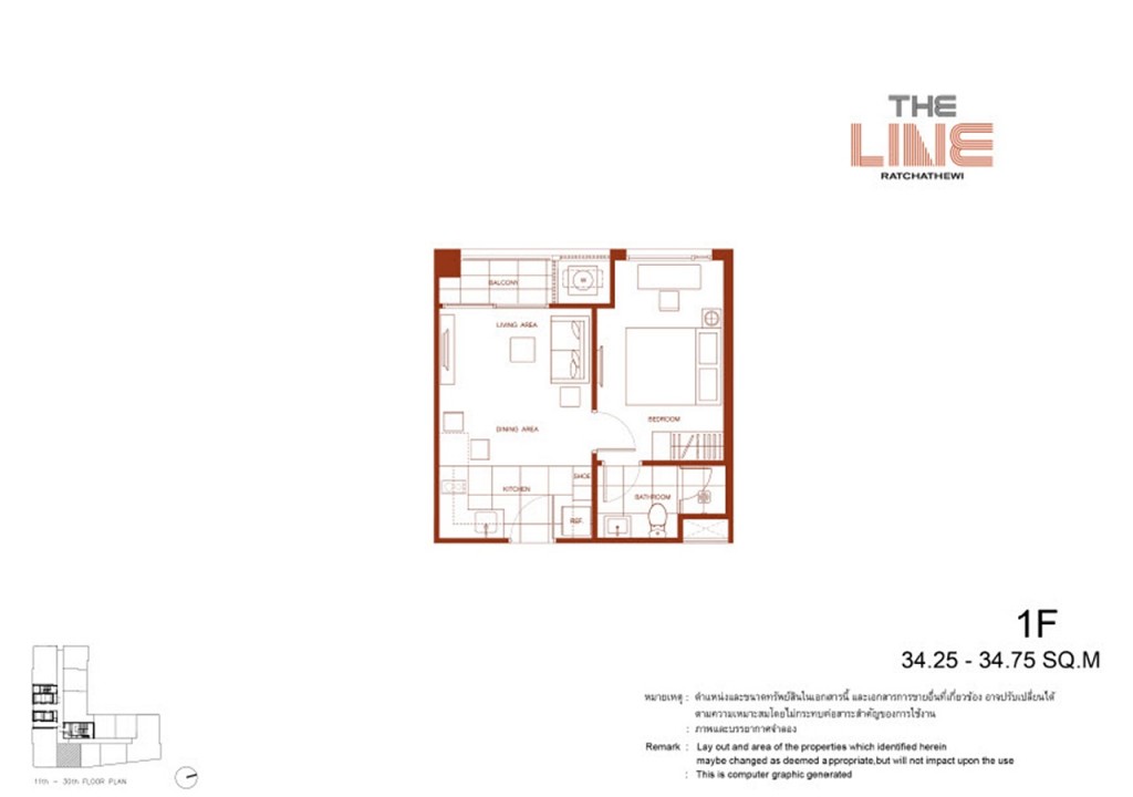 The Line Ratchathewi Plan1F-006