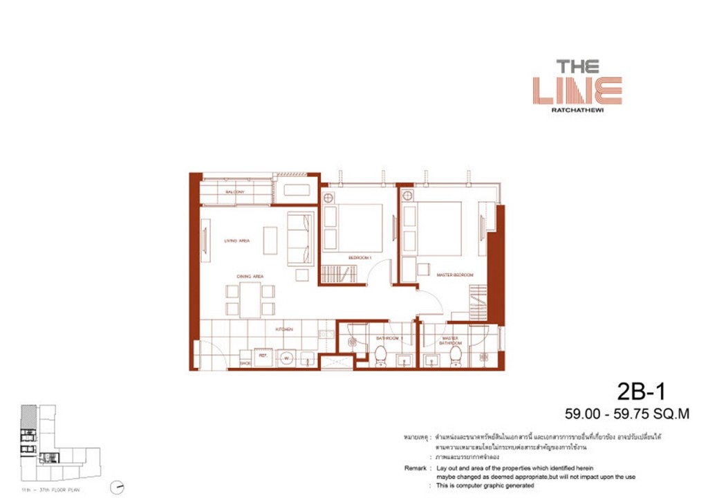 The Line Ratchathewi Plan2B 1-010