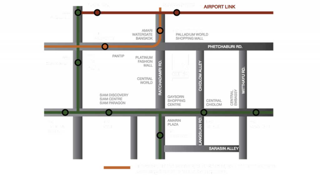 แผนที่โครงการ