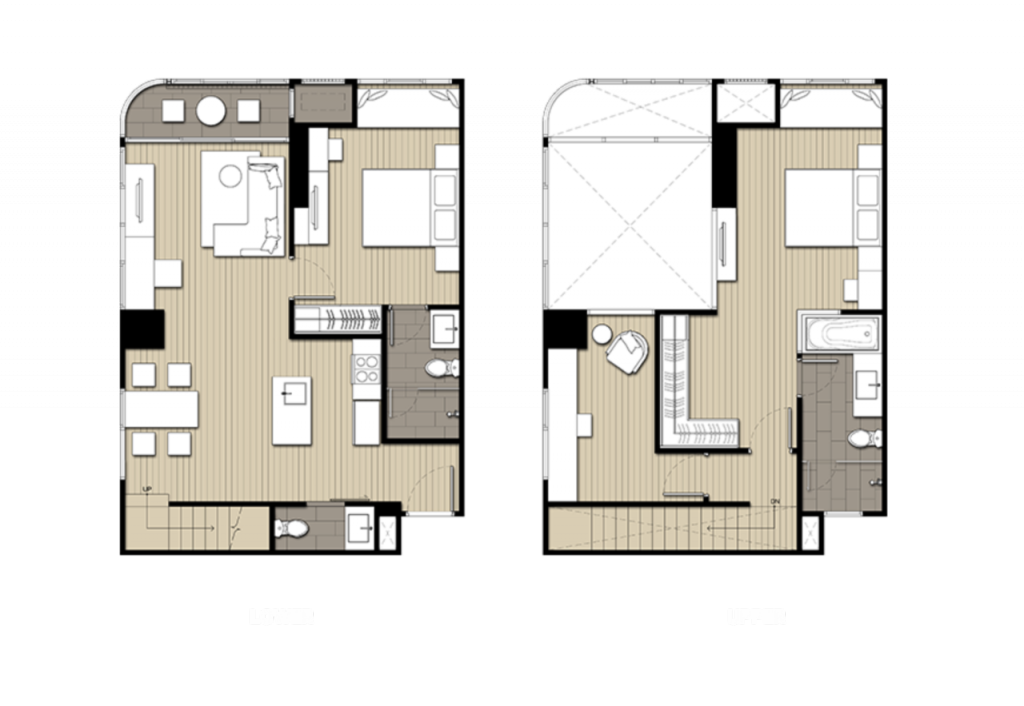 The Q Chidlom-Phetchaburiroom-duplex-G1