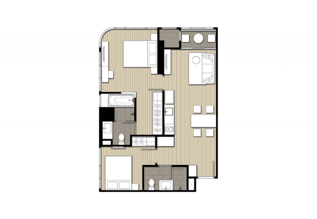 The Q Chidlom-Phetchaburiroom-typical-D1-1