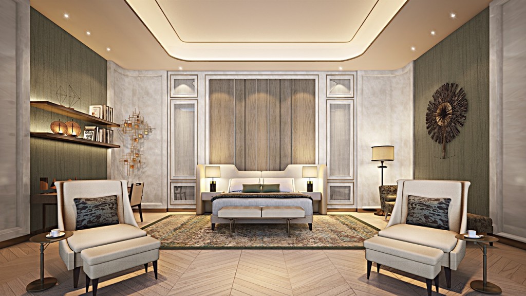 The Residences at Mandarin Oriental Bangkok PenthouseICONSIAM - MO - Penthouse -  Masterbedroom-004