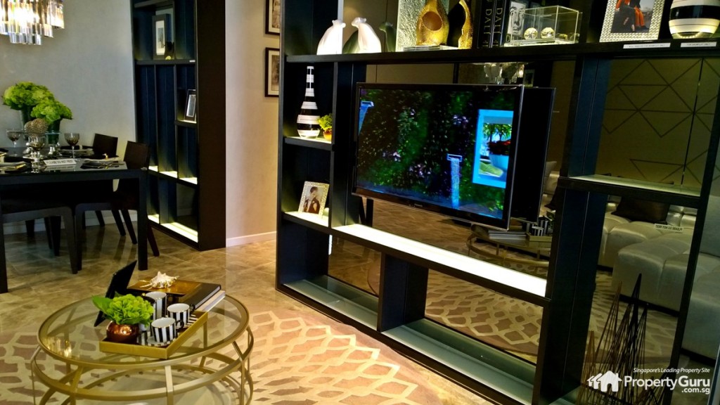 Living and dining area