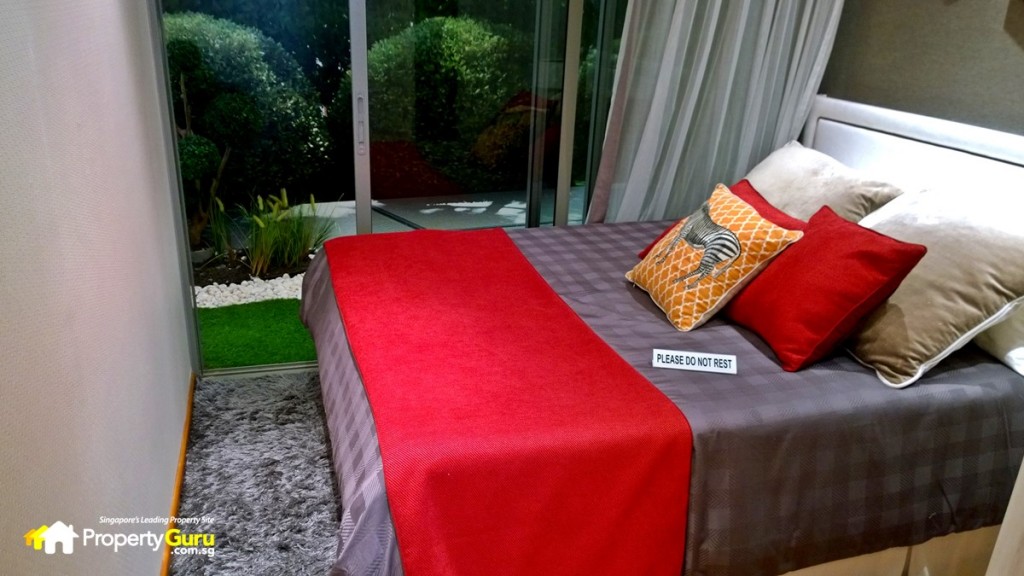 3-bedroom common bedroom 1 with garden access