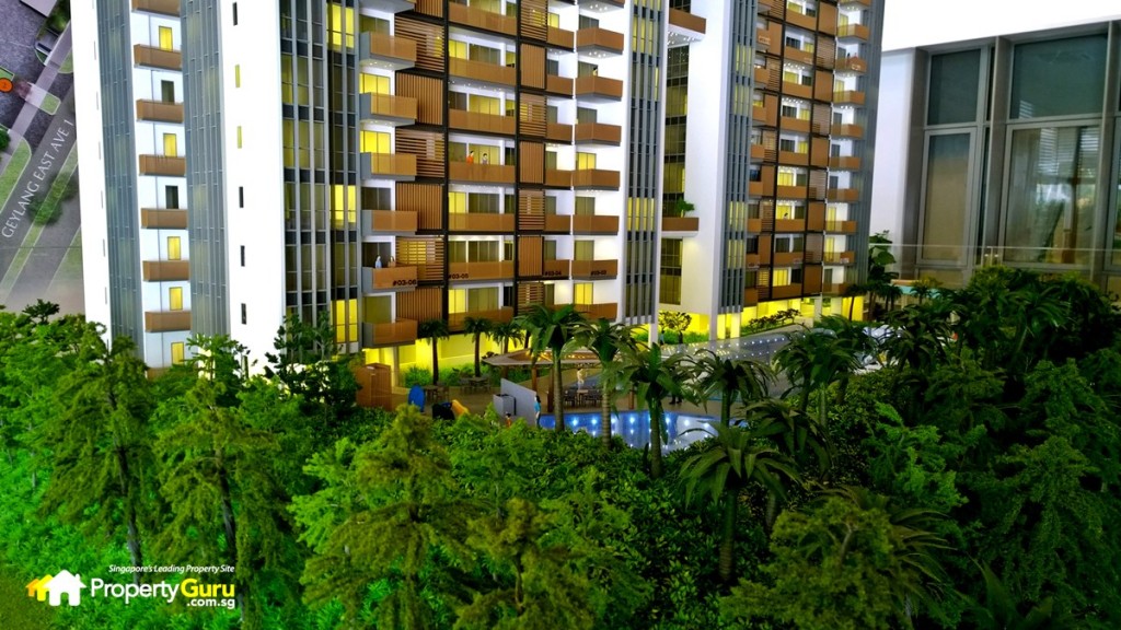 Planned buffer of trees circling Tre