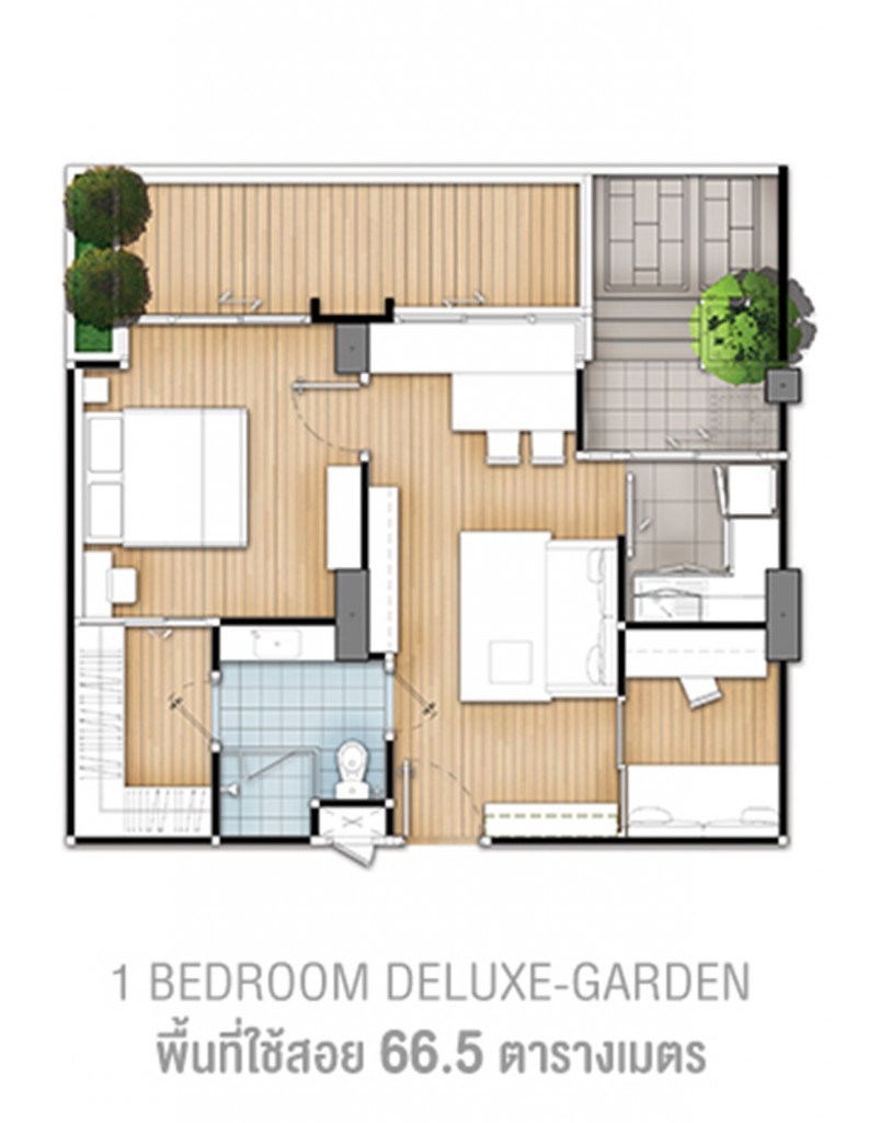 U Delight Ratchavibha15 RoomLayout2B66.5-013