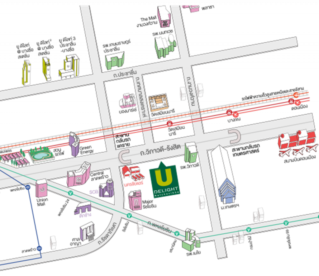 แผนที่โครงการ