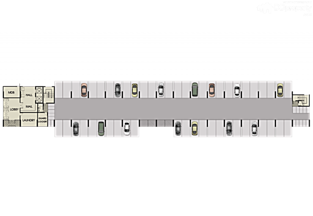 อาคาร A (อาคารนี้ จะเป็นห้องชุดขายพร้อมเฟอร์นิเจอร์ครบชุด รวมเฟอร์นิเจอร์ลอยตัว ราคา 1.29-1.389 ล้านบาท)