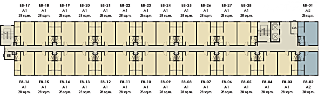 Unio CharanTower_E_floor-2-8