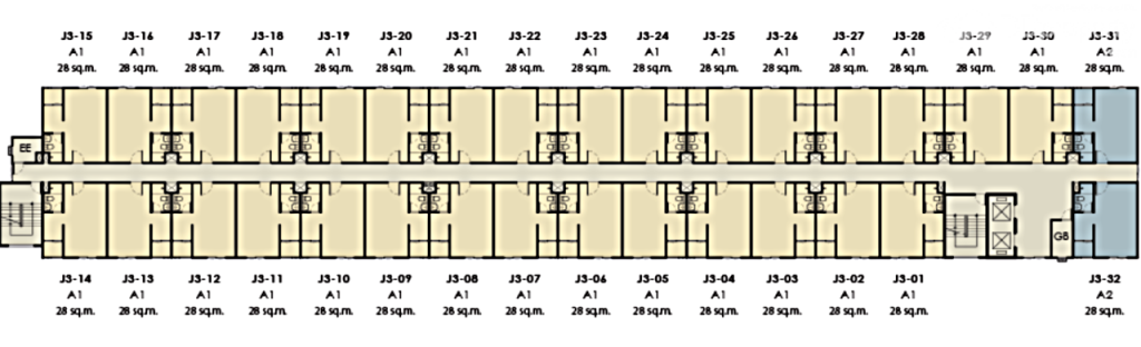 Unio CharanTower_J_floor-2-8