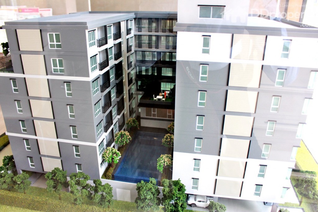 มุมมองทางทิศเหนือของโครงการ