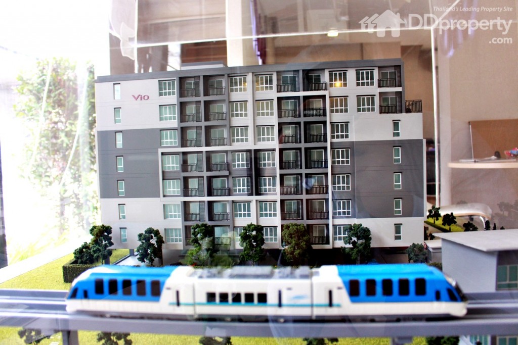 มุมมองทางทิศใต้ของโครงการ หัวเข้าหา BTS