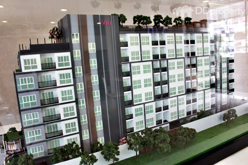 มุมมองทิศใต้ของตัวอาคาร