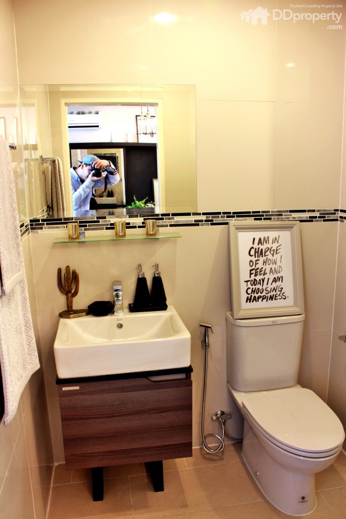 มุมมองภายในห้องน้ำ