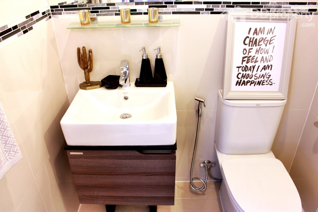 สุขภัณฑ์ที่รางโครงการเลือกใช้