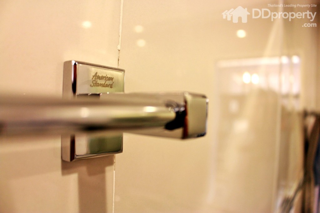 วัสดุต่างๆ ภายในห้องน้ำ ไม่ต่างจากโครงการที่มีราคาแพงๆ