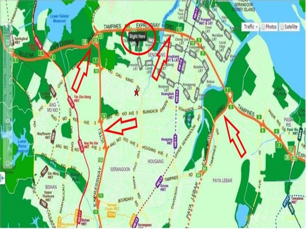 directions to high park, expressways